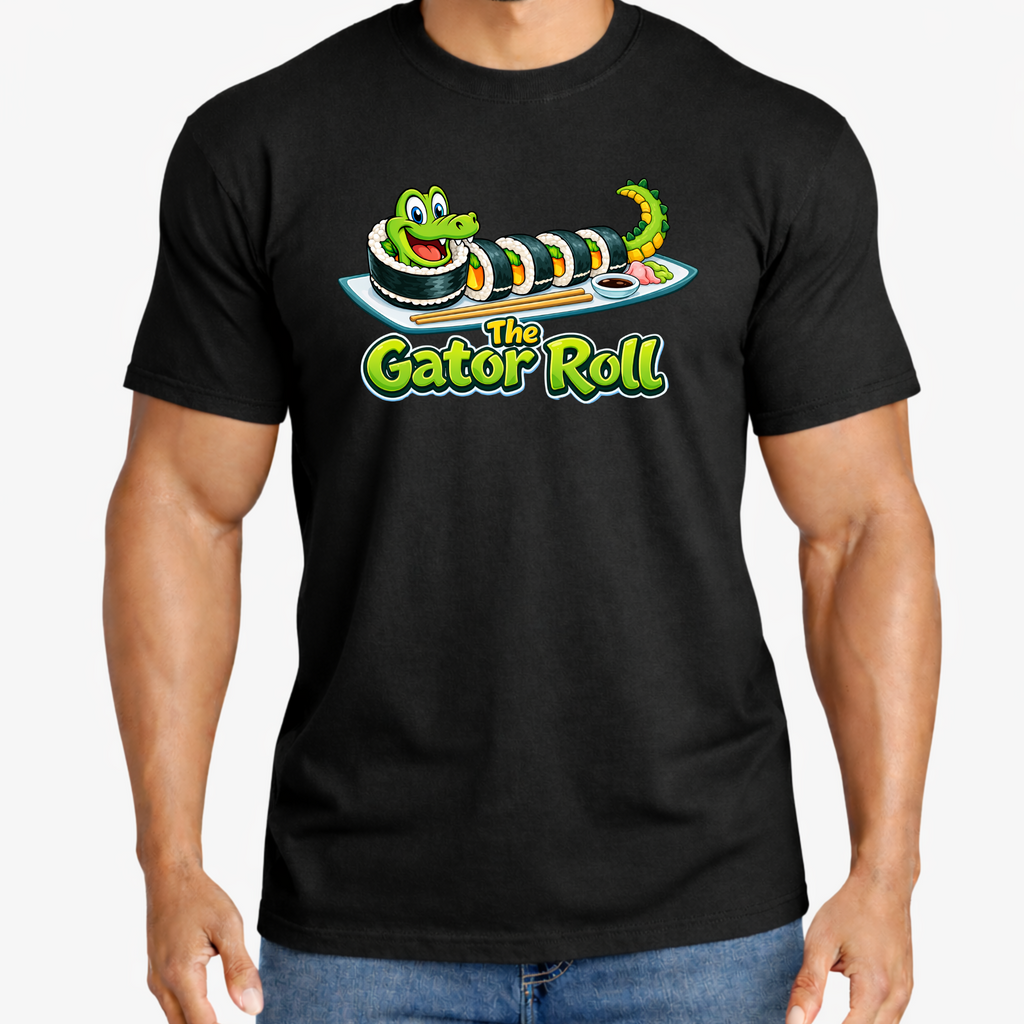 The Gator Roll Wrestling Tee